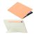 Samsung Galaxy Tab S9 FE (10.9) / Tab S10 FE (10.9) SM-X510 / X516B / X520 / X526, mappa tok, mágneses rögzítés, érintőceruza tartó, Origami Smart Case, Samsung Smart Book Cover, narancssárga, gyári
