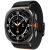 Samsung Galaxy Watch Ultra (47mm) SM-L705, szövet pótszíj, Spigen Lite Fit, fekete
