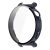 Huawei Watch GT5 Pro (42 mm), Műanyag védőkeret, kijelzővédő üveggel, közepesen ütésálló, szíj nélkül, sötétkék