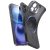 Apple iPhone 16 Plus, Szilikon tok, ultravékony, közepesen ütésálló, légpárnás sarok, Magsafe kompatibilis, ESR Project Zero HaloLock, áttetsző/fekete