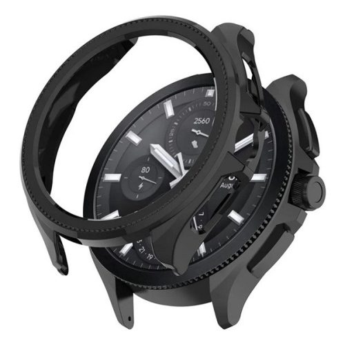 Xiaomi Watch 2 Pro, Műanyag védőkeret, közepesen ütésálló, szíj nélkül, fekete