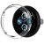 Google Pixel Watch 3 (41 mm), Műanyag védőkeret, szíj nélkül, Spigen Thin Fit, átlátszó