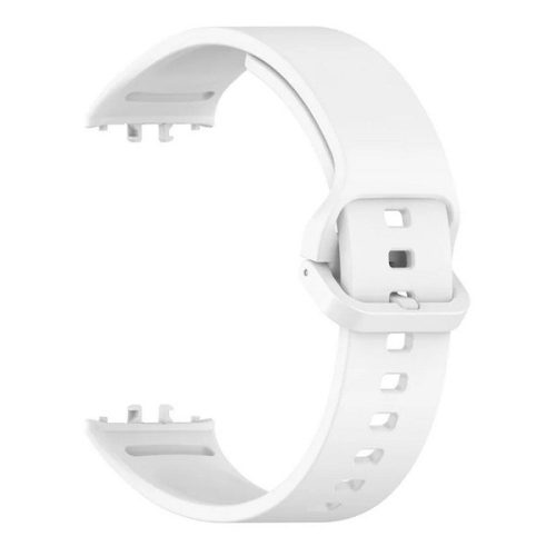 Samsung Galaxy Fit3 SM-R390, szilikon pótszíj, állítható, fehér