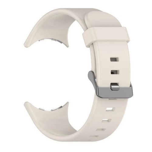 Google Pixel Watch 3 (45 mm), szilikon pótszíj, állítható, bézs
