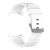 Google Pixel Watch 3 (45 mm), szilikon pótszíj, állítható, fehér