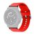Amazfit Active Edge, szilikon pótszíj, állítható, piros