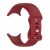 Google Pixel Watch 3 (41 mm), szilikon pótszíj, állítható, piros