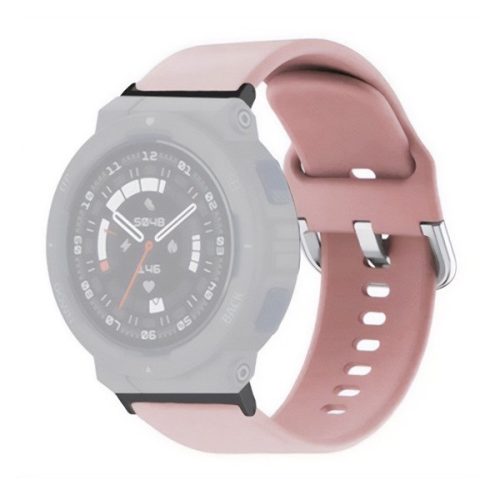 Amazfit Active Edge, szilikon pótszíj, állítható, rózsaszín