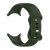 Google Pixel Watch 3 (41 mm), szilikon pótszíj, állítható, sötétzöld
