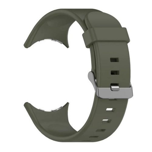 Google Pixel Watch 3 (45 mm), szilikon pótszíj, állítható, sötétzöld