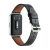 Samsung Galaxy Fit3 SM-R390, valódi bőr pótszíj, állítható, fekete
