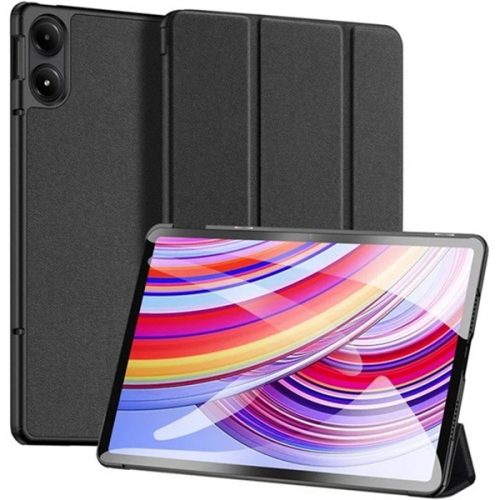 Xiaomi Redmi Pad Pro (12.1) / Redmi Pad Pro 5G (12.1), mappa tok, Trifold, Dux Ducis Domo, fekete