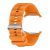 Samsung Galaxy Watch Ultra (47mm) SM-L705, textíl pótszíj, nylon, állítható, légáteresztő, sport, Samsung PeakForm Band, narancs, gyári