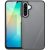 Samsung Galaxy A26 5G SM-A266B, Műanyag hátlap védőtok + szilikon keret, közepesen ütésálló, légpárnás sarok, Dux Ducis Yind, áttetsző/fekete