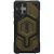 Samsung Galaxy S25 Ultra SM-S938, Műanyag hátlap védőtok, szilikon belső, közepesen ütésálló, mágneses, textil minta, kevlár borítás, UAG Monarch Pro Kevlar, mintás/zöld