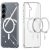 Samsung Galaxy S25 SM-S931, Műanyag hátlap védőtok + szilikon keret, Magsafe töltővel kompatibilis, Dux Ducis Clin, átlátszó