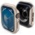 Apple Watch 10 (42 mm), Műanyag védőkeret, szíj nélkül, Spigen Thin Fit, arany