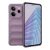 Xiaomi Redmi Note 14 5G (Global), Szilikon tok, közepesen ütésálló, 3D minta, lila