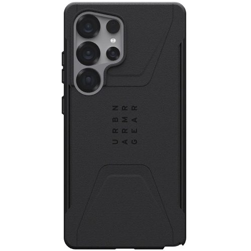 Samsung Galaxy S25 Ultra SM-S938, Műanyag hátlap védőtok, szilikon belső, közepesen ütésálló, Magsafe kompatibilis, UAG Civilian Pro Magsafe, fekete