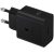 Hálózati töltő adapter, 45W, USB Type-C aljzat, PD, PDO / PPS, gyorstöltés, Samsung, fekete, gyári