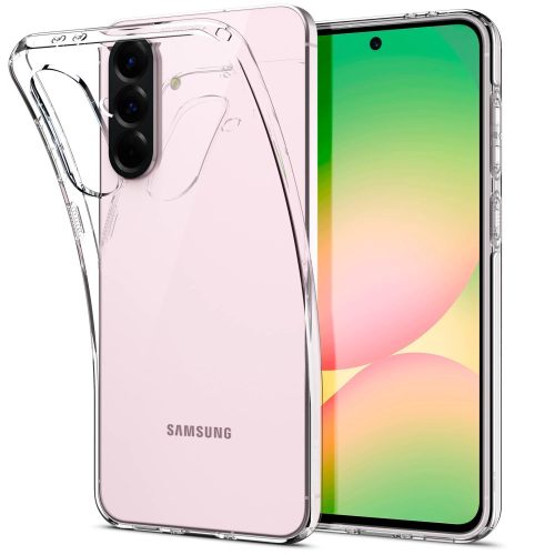 Samsung Galaxy A56 5G SM-A566B, Szilikon tok, Spigen Liquid Crystal, átlátszó