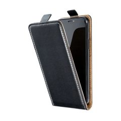   Xiaomi Redmi Note 14 Pro 4G (Global), Forcell lenyitható bőrtok, Slim Flexi, felfelé nyíló - kinyitható, fekete