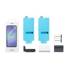   Samsung Galaxy A36 5G SM-A366B, Kijelzővédő fólia (az íves részre nem hajlik rá!), Clear Prémium, gyári, 2 db / csomag