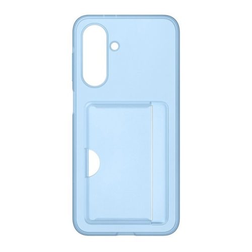 Samsung Galaxy A26 5G SM-A266B, Szilikon tok, kártyatartóval, kék, gyári