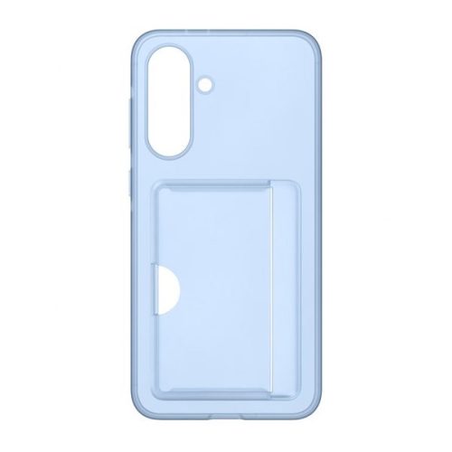 Samsung Galaxy A36 5G SM-A366B, Szilikon tok, kártyatartóval, kék, gyári