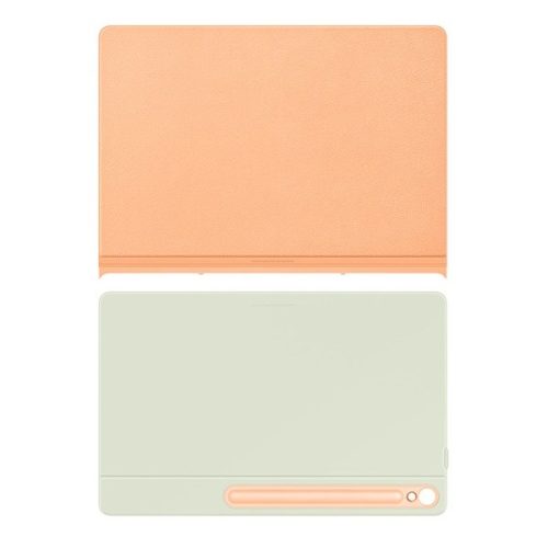 Samsung Galaxy Tab S10 FE Plus (13.1) SM-X620 / X626B, mappa tok, mágneses rögzítés, érintőceruza tartó, Origami Smart Case, Samsung Smart Book Cover, narancssárga, gyári