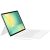 Samsung Galaxy Tab S10 FE Plus (13.1) SM-X620 / X626B, Bluetooth billentyűzetes mappa tok, mágneses rögzítés, stand, érintőceruza tartó, Samsung Book Cover Keyboard AI, fehér, gyári