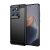 Motorola Edge 60 Fusion, Szilikon tok, közepesen ütésálló, szálcsiszolt, karbon minta, fekete