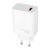 Hálózati töltő adapter, 33W, USB aljzat, gyorstöltés, PD, Xiaomi, fehér, gyári