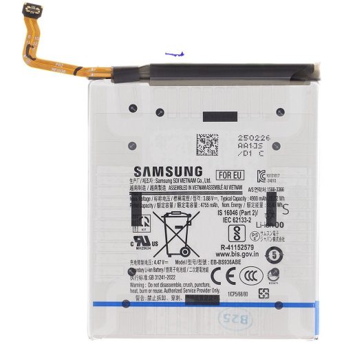 Samsung Galaxy S25 Plus SM-S936, Akkumulátor, 4900 mAh, Li-Ion, gyári