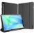 Samsung Galaxy Tab S10 FE Plus (13.1) SM-X620 / X626B, mappa tok, Trifold, érintőceruza tartó, Dux Ducis Domo, fekete