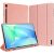 Samsung Galaxy Tab S10 FE Plus (13.1) SM-X620 / X626B, mappa tok, Trifold, érintőceruza tartó, Dux Ducis Domo, rózsaszín
