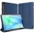 Samsung Galaxy Tab S10 FE Plus (13.1) SM-X620 / X626B, mappa tok, Trifold, érintőceruza tartó, Dux Ducis Domo, sötétkék