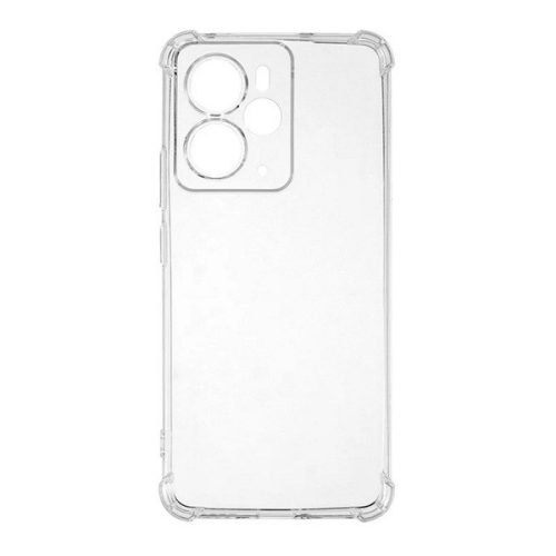 Realme 14, Szilikon tok, közepesen ütésálló, légpárnás sarok, átlátszó