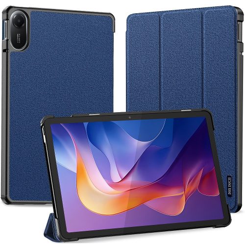 Xiaomi Redmi Pad 2 (11.0), mappa tok, Trifold, Dux Ducis Domo, sötétkék