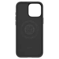   Apple iPhone 16 Pro, Szilikon tok, Magsafe töltővel kompatibilis, háromszög minta, érintő funkciós gombfedéllel, Spigen Liquid Air "T" Mag, fekete