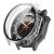 OnePlus Watch 3 (43 mm), Műanyag védőkeret, kijelzővédő üveggel, közepesen ütésálló, szíj nélkül, átlátszó