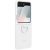 Samsung Galaxy Z Flip6 / Z Flip7 FE SM-F741B / F761B, Szilikon tok, telefongyűrű, fehér, gyári