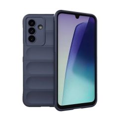   Samsung Galaxy A17 4G / A17 5G SM-A175F / A176B, Szilikon tok, közepesen ütésálló, 3D minta, sötétkék