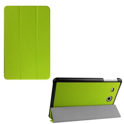 Samsung Galaxy Tab E 9.6 SM-T560 / T561, mappa tok, Trifold, zöld