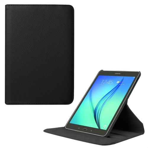 Samsung Galaxy Tab S2 9.7 SM-T810 / T815, mappa tok, elforgatható (360°), fekete