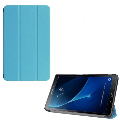 Samsung Galaxy Tab A 10.1 (2016) SM-T580 / T585, mappa tok, Trifold, világoskék