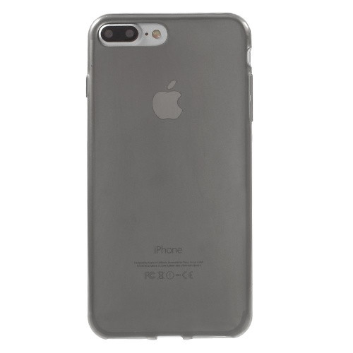 Apple iPhone 7 Plus / 8 Plus, TPU szilikon tok, ultravékony, füst