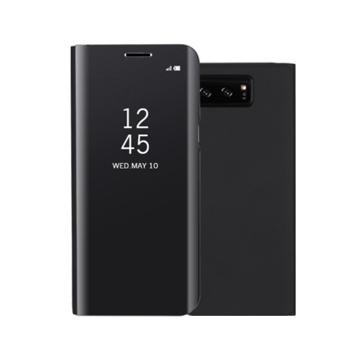 Samsung Galaxy Note 8 SM-N950, Oldalra nyíló tok, hívás mutatóval, Smart View Cover, fekete (utángyártott)