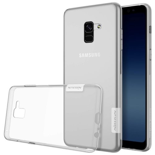 Samsung Galaxy A8 (2018) SM-A530F, TPU szilikon tok, Nillkin Nature, ultravékony, átlátszó