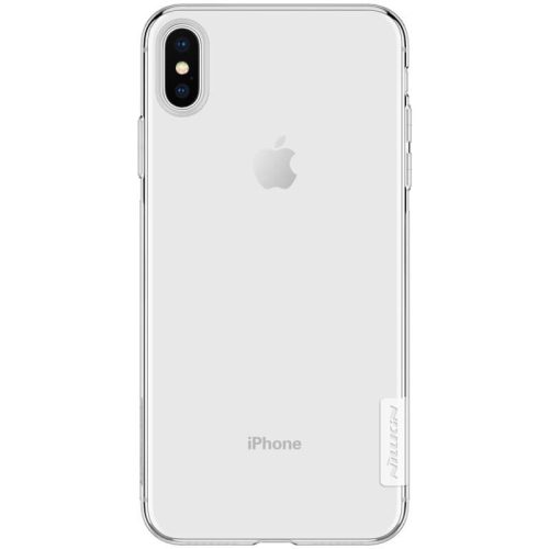 Apple iPhone XS Max, TPU szilikon tok, Nillkin Nature, ultravékony, átlátszó